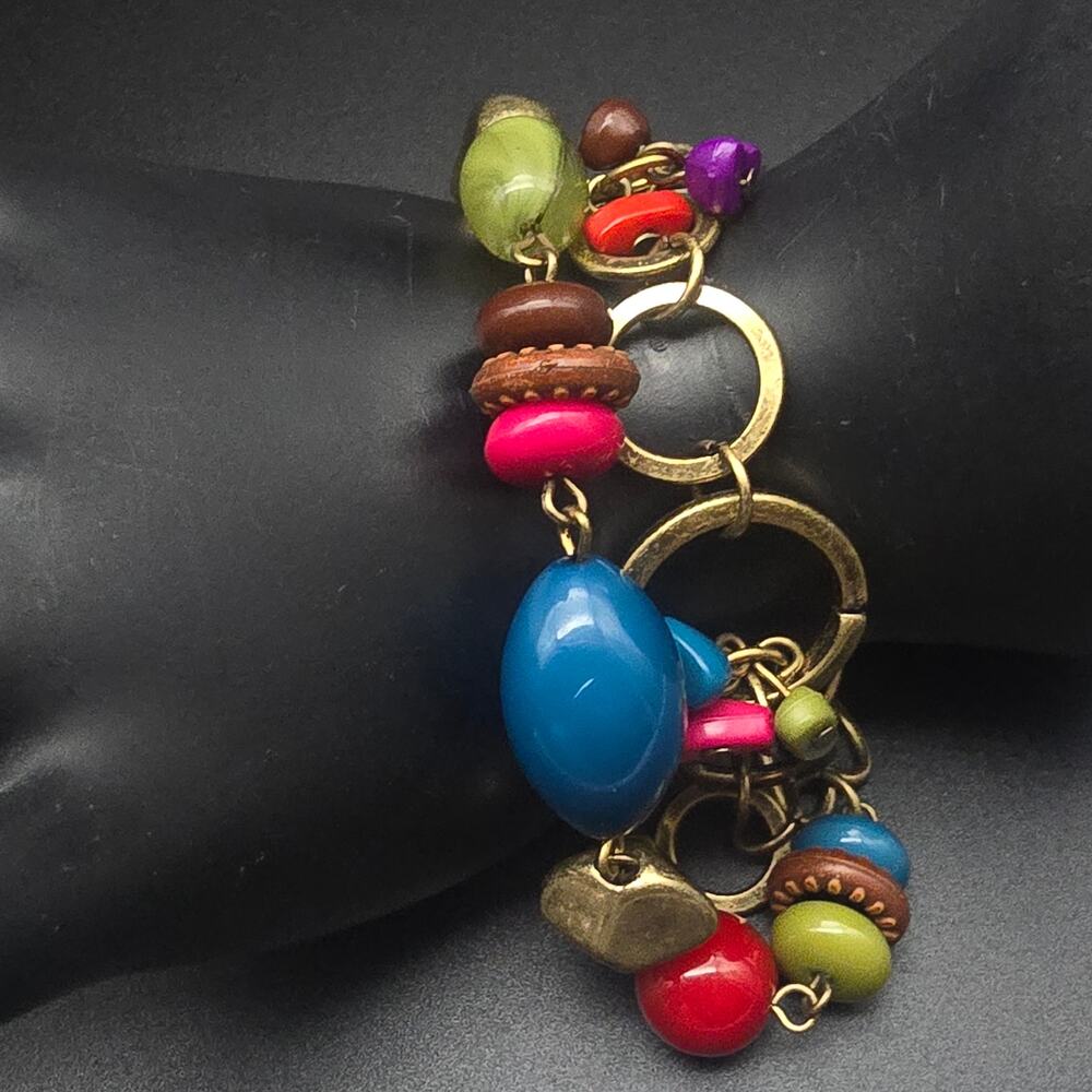 Premier Designs Parade Bracelet Multicolor Tropical Charm